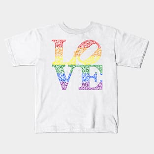 LOVE (Robert Indiana) Kids T-Shirt